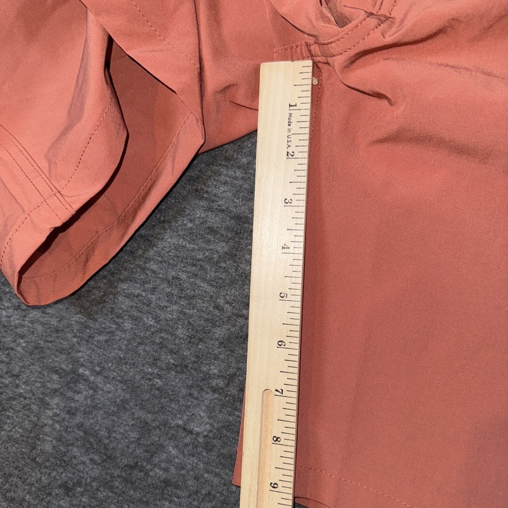 Hurley All Day Hybrid Short Redwood 4-Way Stretch Reflective Logo Mens Sz 38 NEW - Picture 5 of 8